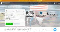 Desktop Screenshot of jorgensonrealestate.com